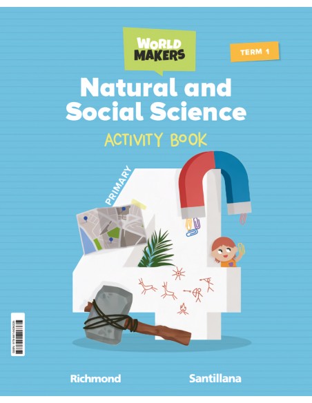 NATURAL ampSOCIAL SCIENCE 4ºPRIMARY WORKBOOK WORLD MAKERS 2023